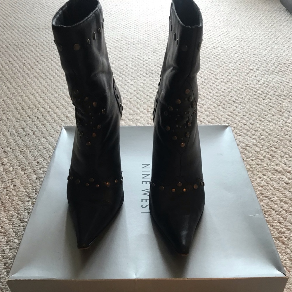 Nine West leather boots